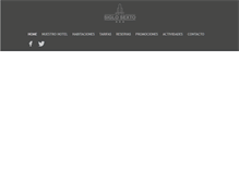 Tablet Screenshot of hotelsiglosexto.com